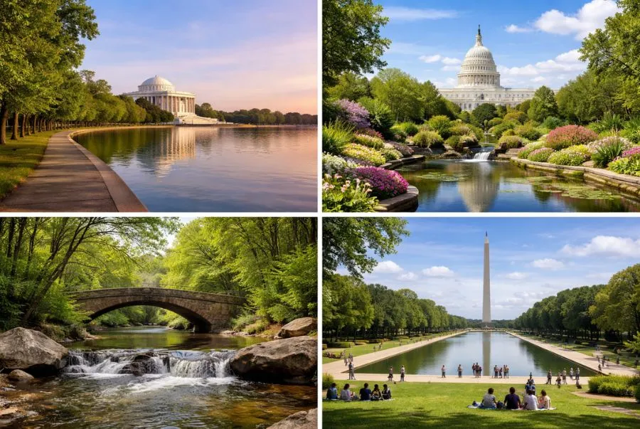 Washington D.C sở hữu nhiều không gian xanh đẹp và dễ tiếp cận nhất nước Mỹ