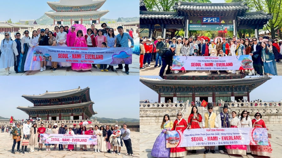 Những chuyến du lịch Hàn Quốc ghé thăm các cung điện nổi tiếng tại nhà Top Ten Travel