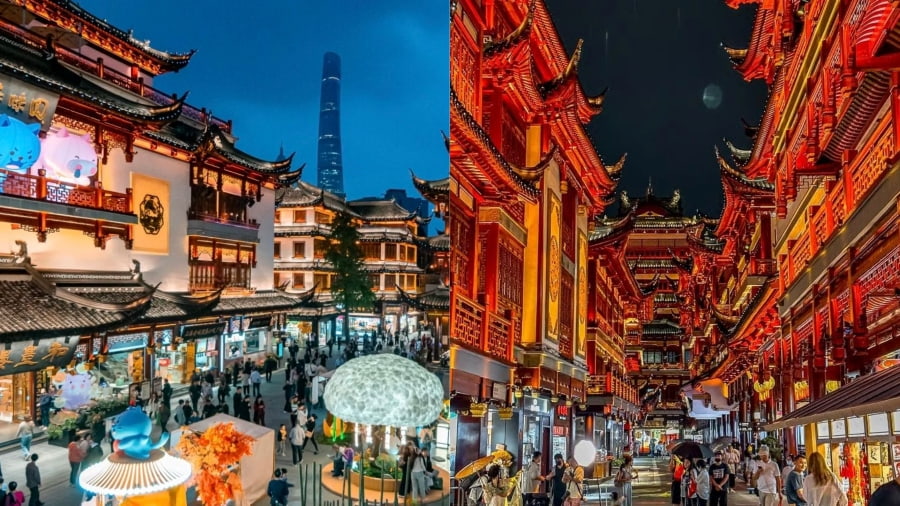 Phố cổ Dự Viên chính là địa điểm check-in Thượng Hải lý tưởng