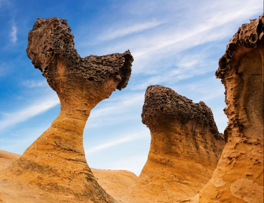 Công viên Địa chất Dã Liễu (Yehliu Geopark) - Kỳ quan thiên nhiên độc đáo