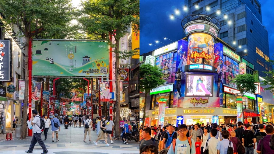 Ximending (Tây Môn Đinh) - Khu phố giải trí và mua sắm sầm uất