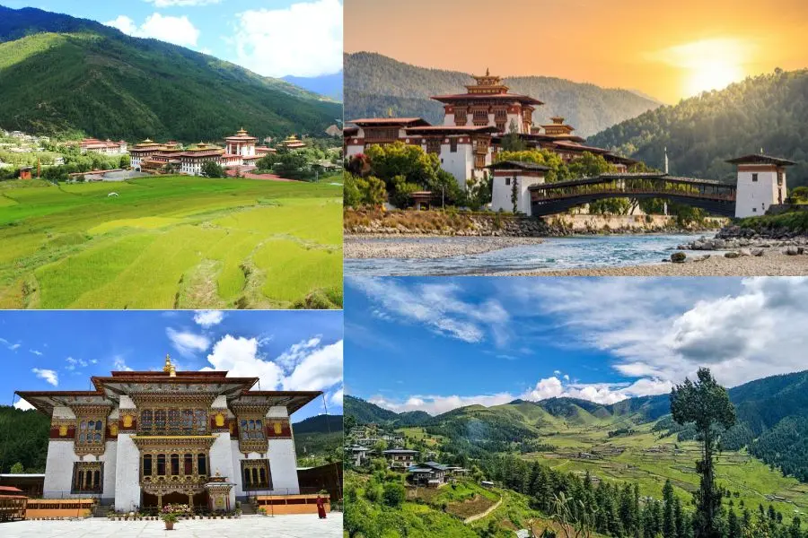 Sự đa dạng về phong cách, kiến trúc và trải nghiệm tại các địa điểm du lịch Bhutan