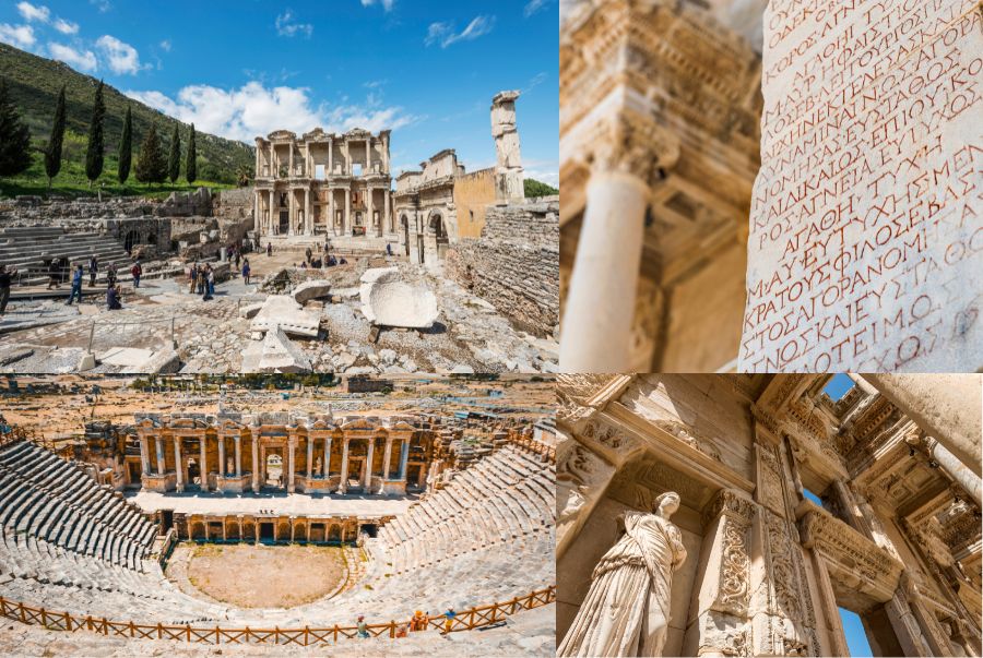 Toàn cảnh kiến trúc cổ xưa tại Ephesus