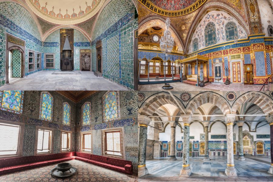 Kiến trúc cung điện đậm dấu ấn Ottoman