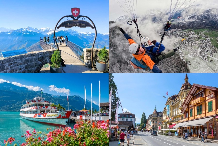 Các hoạt động trải nghiệm hấp dẫn chỉ có tại Interlaken