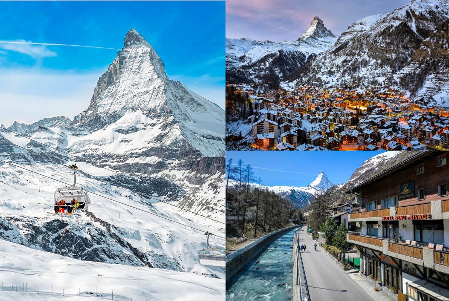 Khung cảnh tuyệt đẹp tại Zermatt mỗi khi mùa đông gõ cửa