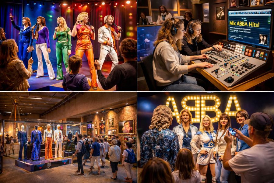 Sự sôi động và nhộn nhịp tại ABBA The Museum