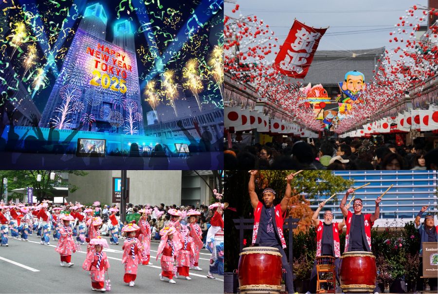 Tết của người Nhật bắt đầu từ ngày 1/1 và kéo dài đến hết ngày 3/1 hàng năm với vô số hoạt động hấp dẫn