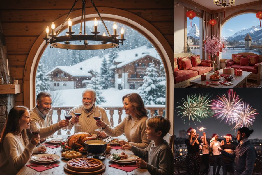 Thụy Sĩ dịp tết mang đến không gian lễ hội hội đặc sắc với vô vàn hoạt động hấp dẫn
