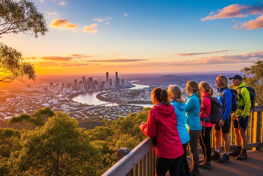 Mount Coot-tha Lookout là địa điểm không thể bỏ qua cho những ai yêu thiên nhiên và thích ngắm cảnh