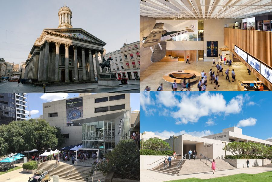Một số các bảo tàng triển lãm nghệ thuật tại Brisbane