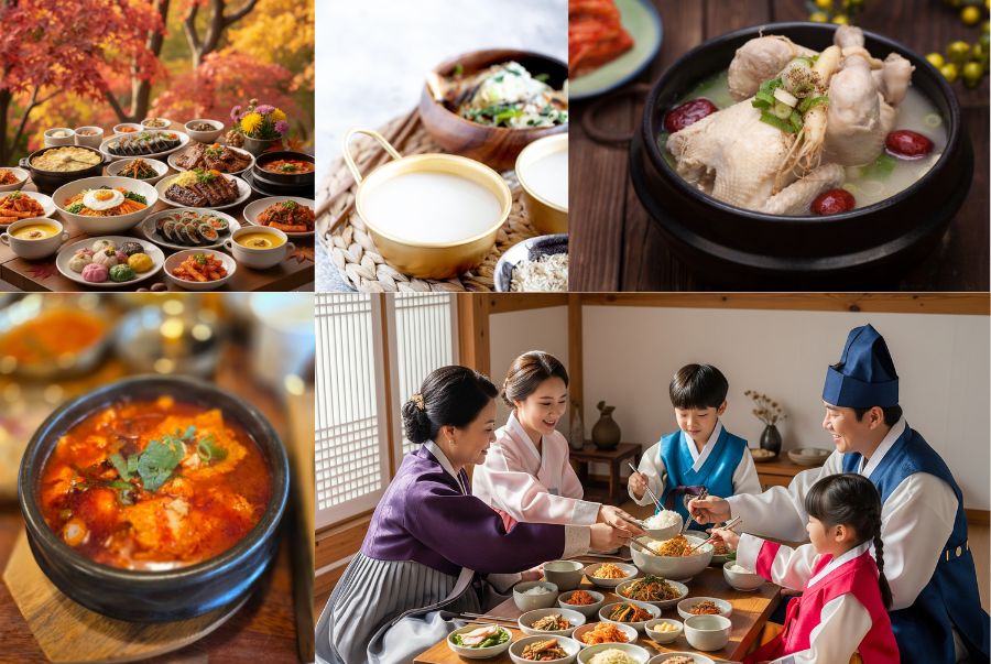 Nhũng món ăn truyền thống của Hàn Quốc khoác lên mình sắc thái ấm áp, đậm đà và tinh tế 