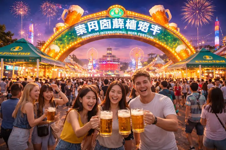 Lễ hội bia Thanh Đảo là một sự kiện mang tính biểu tượng nổi bật của Thành Phố