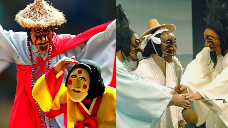 Lễ hội Múa mặt nạ Hahoe là một phần quan trọng của văn hóa làng cổ Hahoe