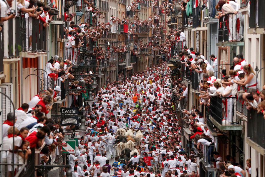 San Fermín là biểu tượng đặc sắc của nền văn hóa Tây Ban Nha