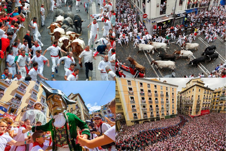 Hoạt động chạy bò (Encierro) độc đáo nhất của lễ hội