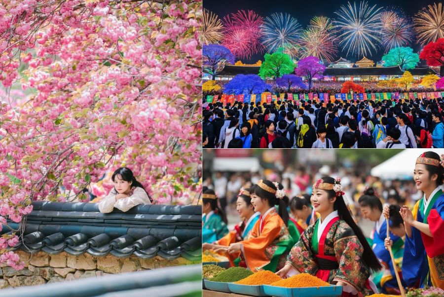 Thành phố Daegu mùa xuân trở nên rực rỡ với vô vàn các hoạt động hấp dẫn