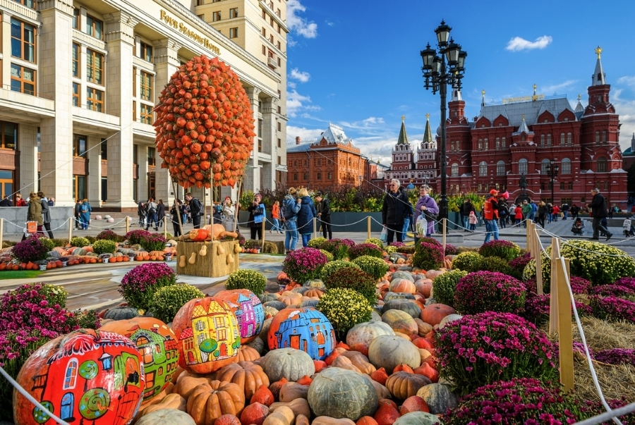 Golden Autumn là lễ hội nhằm tôn vinh nông sản theo mùa và văn hoá ẩm thực