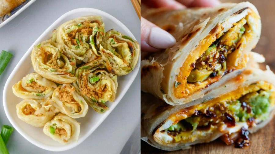 Bánh hành kẹp trứng – Đơn giản mà tinh tế