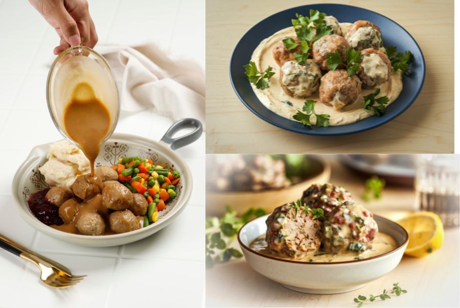 Thịt viên Kottbullar là một trong những món ngon ở Thụy Điển