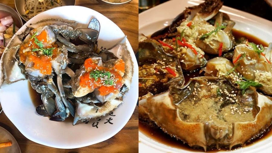 Cua xanh là một trong những món ăn Hàn Quốc mùa thu được giới sành ăn mong đợi nhất