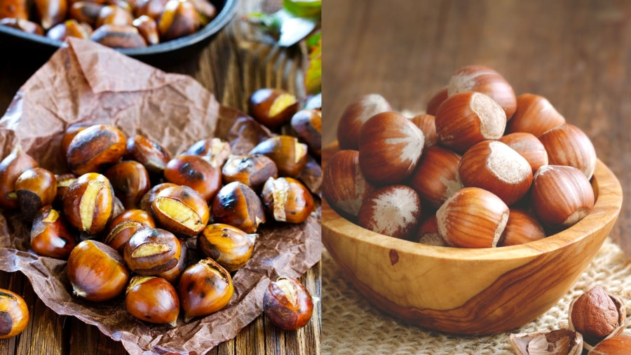 Hạt dẻ là một món ăn vặt dân dã, quen thuộc nhưng lại vô cùng được yêu thích và gắn liền với mùa thu Hàn Quốc