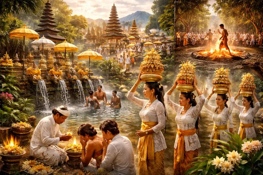 Sự đa dạng về nghi lễ và các hoạt động tâm linh tại Bali