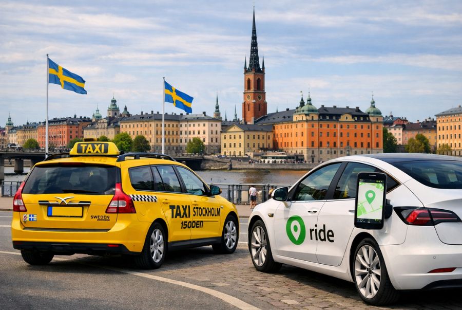 Taxi và các dịch vụ xe công nghệ tại Thụy Điển mang đến sự tiện lợi cao cho khách du lịch