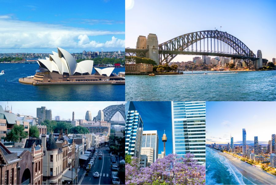 Một số các điểm đến nổi tiếng tại thành phố Sydney