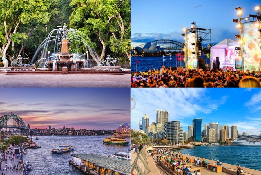 Một số địa điểm biểu diễn của các tiết mục nghệ thuật đường phố