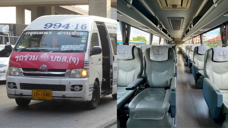 Minivan là một cách đi từ Bangkok đến Pattaya tuyệt vời dành cho bạn