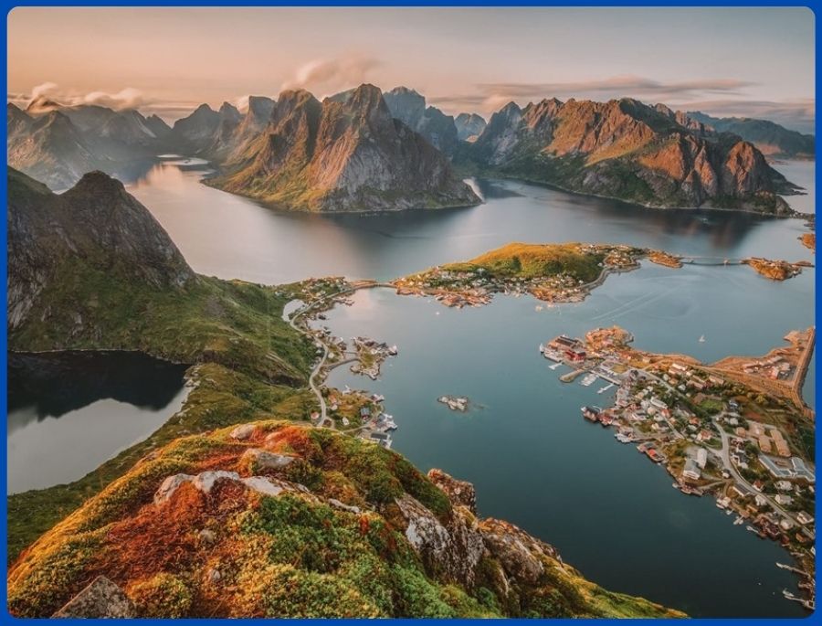 Hiện tượng đêm trắng với khung cảnh mặt trời không lặn tại các nước Bắc Âu