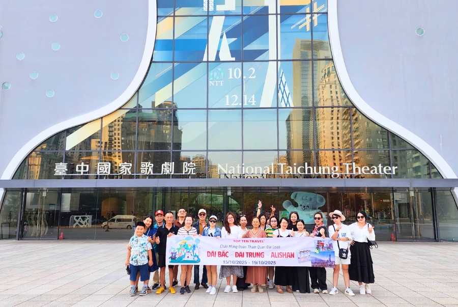 Tour Đài Loan của Top Ten Travel được rất nhiều du khách tin tưởng lựa chọn