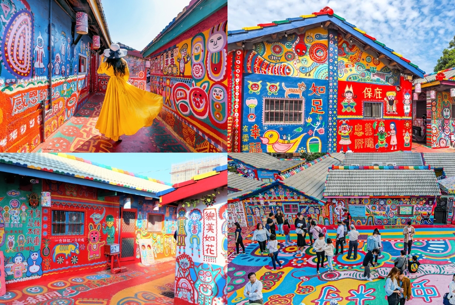 Những bức vẽ tay rực rỡ của một cựu binh lớn tuổi tại làng Cầu Vồng thu hút đông đảo du khách đến chiêm ngưỡng