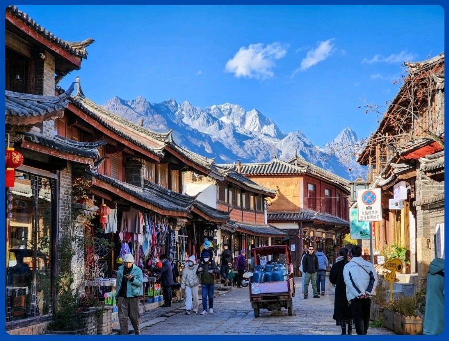 Bạch Sa cổ trấn là nơi khởi nguyên của người Nạp Tây