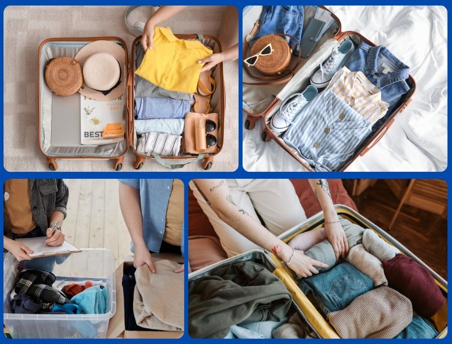 Sắp xếp hành lý để quá trình di chuyển trở nên thuận tiện hơn nhé