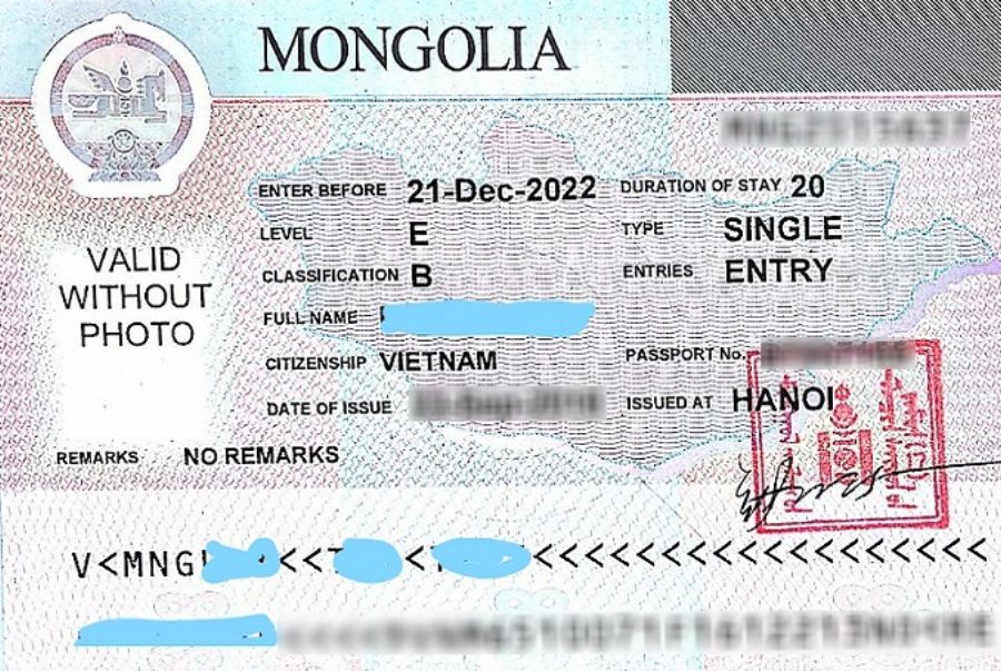 Tính đến năm 2025, chính phủ Mông Cổ vẫn áp dụng chính sách miễn visa 30 ngày cho công dân Việt Nam với mục đích du lịch