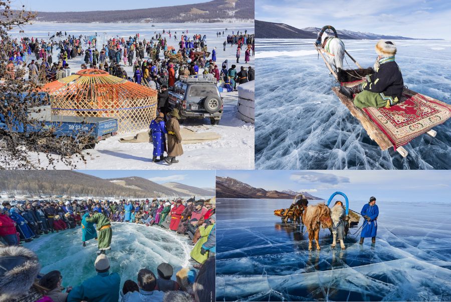 Những trải nghiệm độc đáo tại hồ Khövsgöl mỗi khi mùa đông gõ cửa