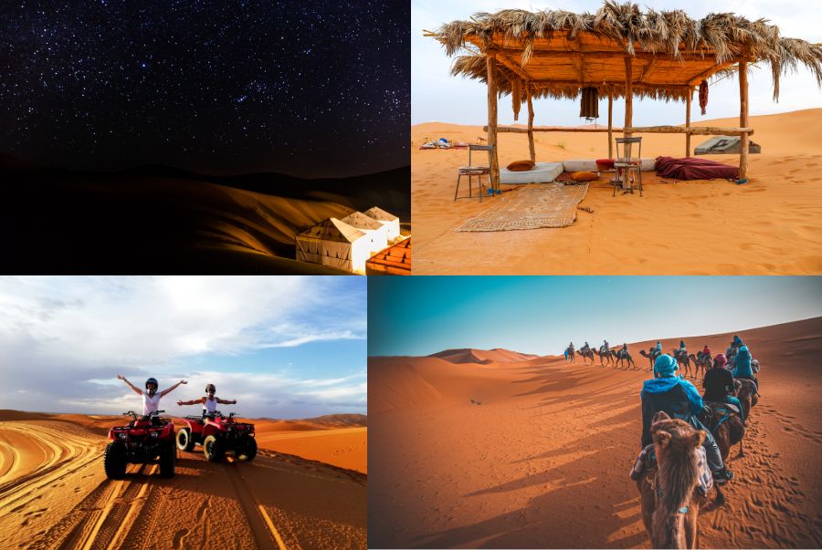 Khung cảnh tuyệt đẹp tại sa mạc Sahara