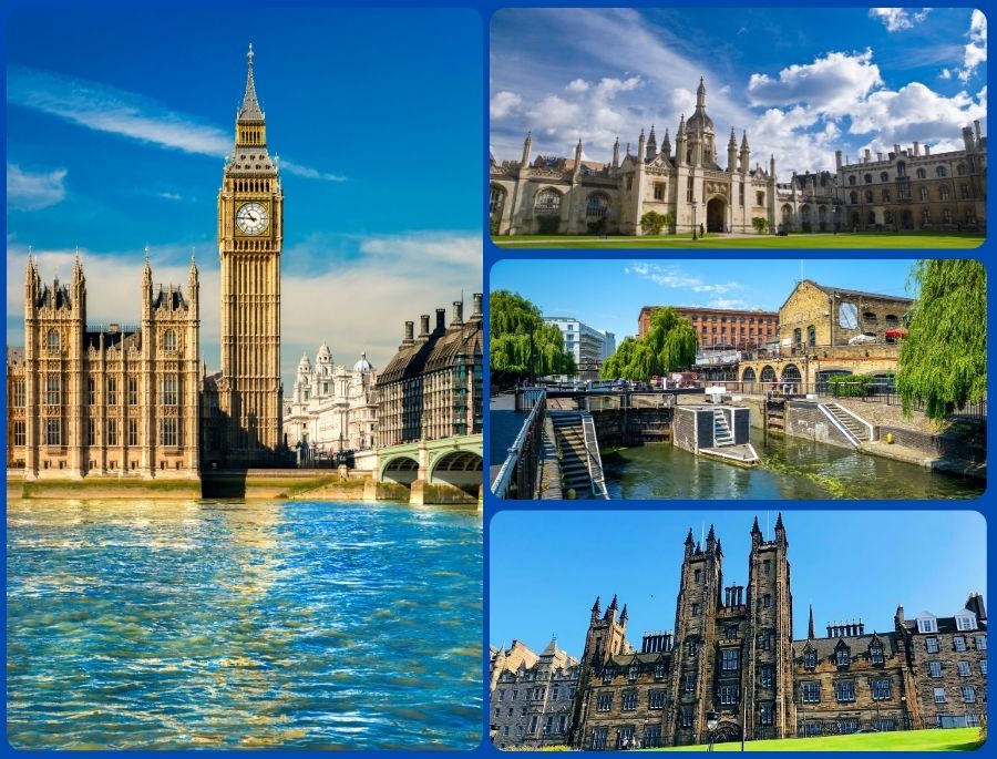 Vẻ đẹp rực rỡ của Anh Quốc thông qua các điểm đến hấp dẫn