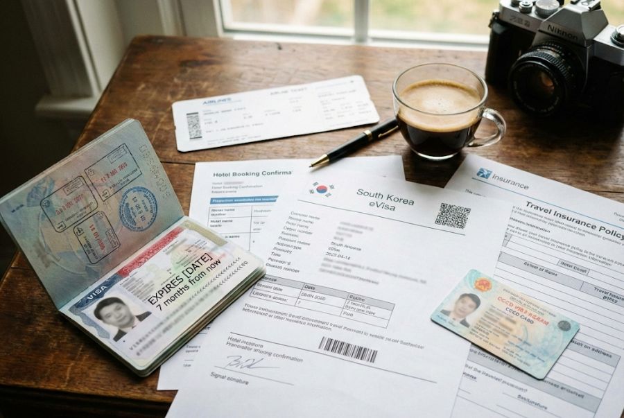 Một số các loại giấy tờ quan trọng mà Bạn cần sở hữu khi đi du lịch Busan