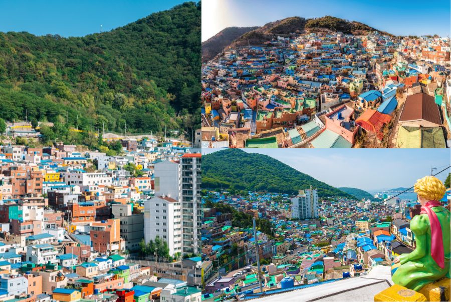 Làng văn hóa Gamcheon được ví như “Santorini phiên bản Hàn Quốc”