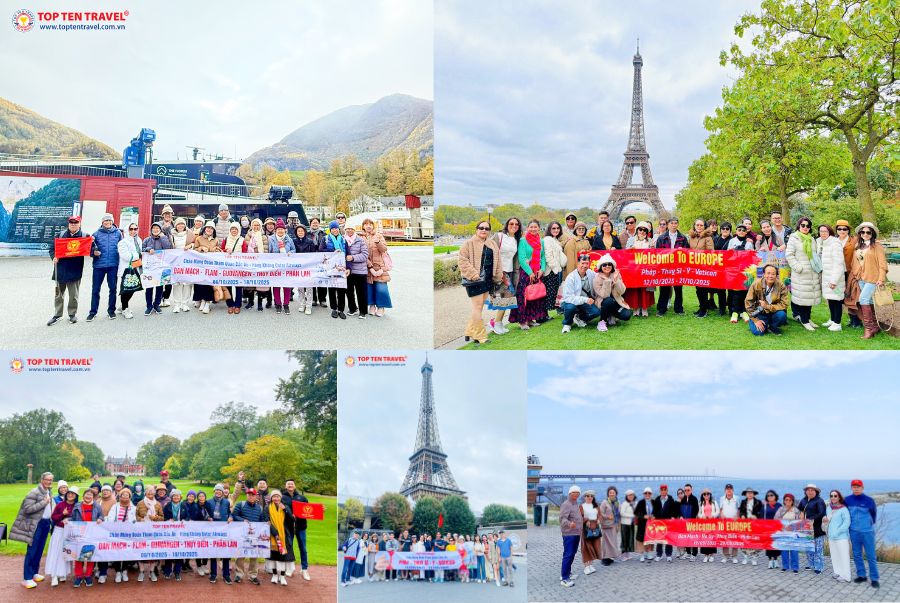 Châu Âu là một trong những điểm đến được yêu thích nhất hiện nay