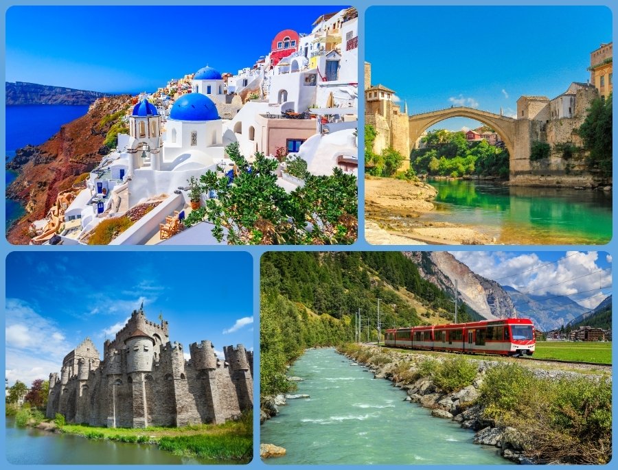 Mùa hè Châu Âu sở hữu khung cảnh tuyệt đẹp, tràn đầy sức sống