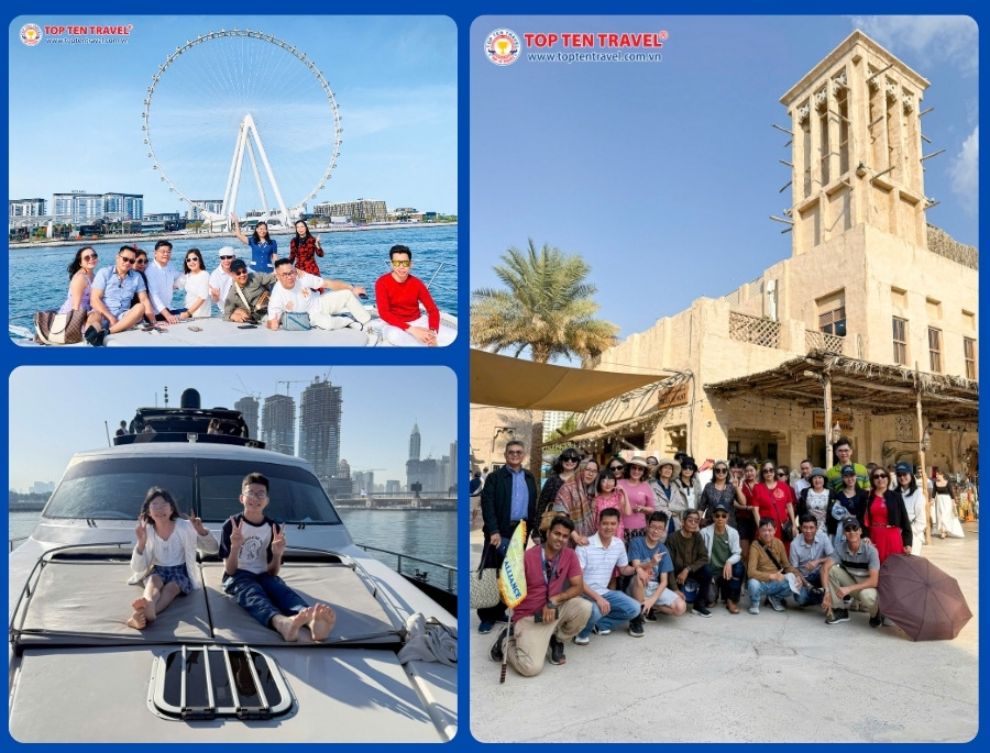 Các trải nghiệm hấp dẫn trong hành trình tour khám phá Dubai