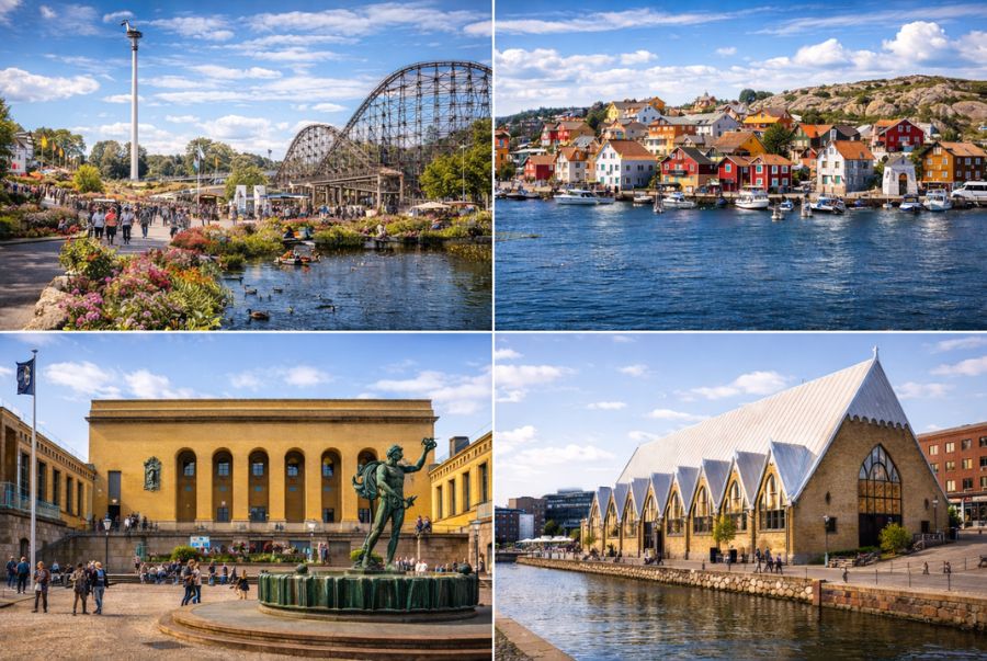 Gothenburg sở hữu hệ thống tham quan phong phú, phân bố hợp lý trong toàn thành phố