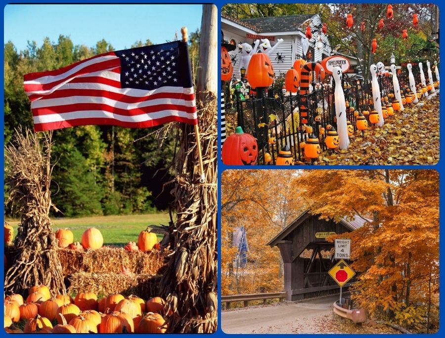 Halloween là lễ hội nổi tiếng nhất của nước Mỹ vào mùa thu