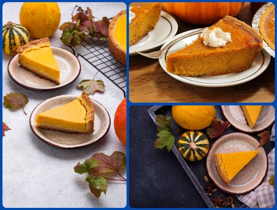 Bánh bí ngô là món ăn nổi tiếng của ngày Lễ Tạ Ơn vào mùa thu