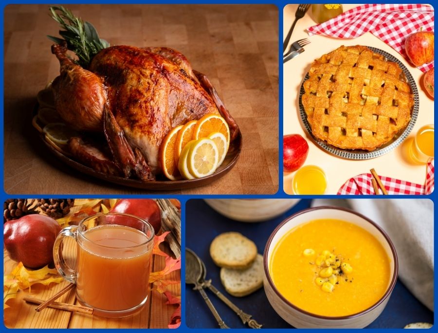 Bánh táo nướng có lớp vỏ ngoài giòn rụm, phần nhân táo chua ngọt và thơm đậm vị quế