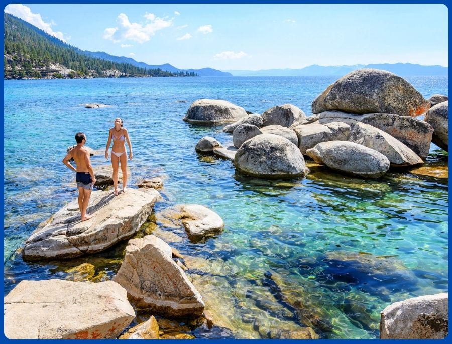 Lake Tahoe - Một địa điểm trốn nóng đầy hấp dẫn tại Mỹ